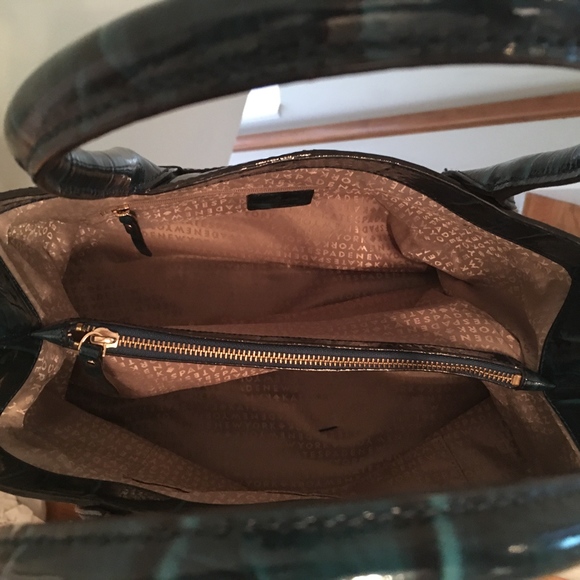 Teal Patent Leather Kate Spade tote bag - Picture 8 of 8